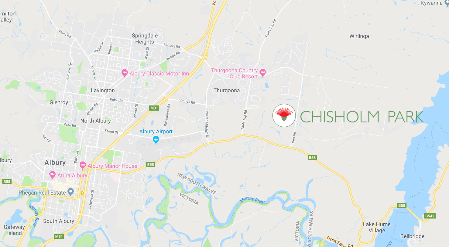 Chisholm Estate Location Albury Wodonga